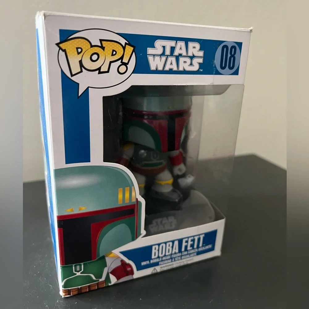 Funko Pop Star Wars Boba Fett #08 - Picture 1 of 4